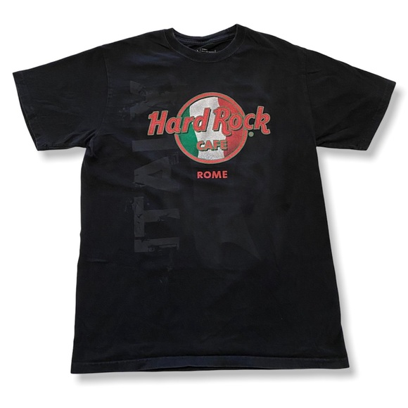 HARD ROCK CAFE ITALY T-SHIRT (S-M) - Picture 1 of 3